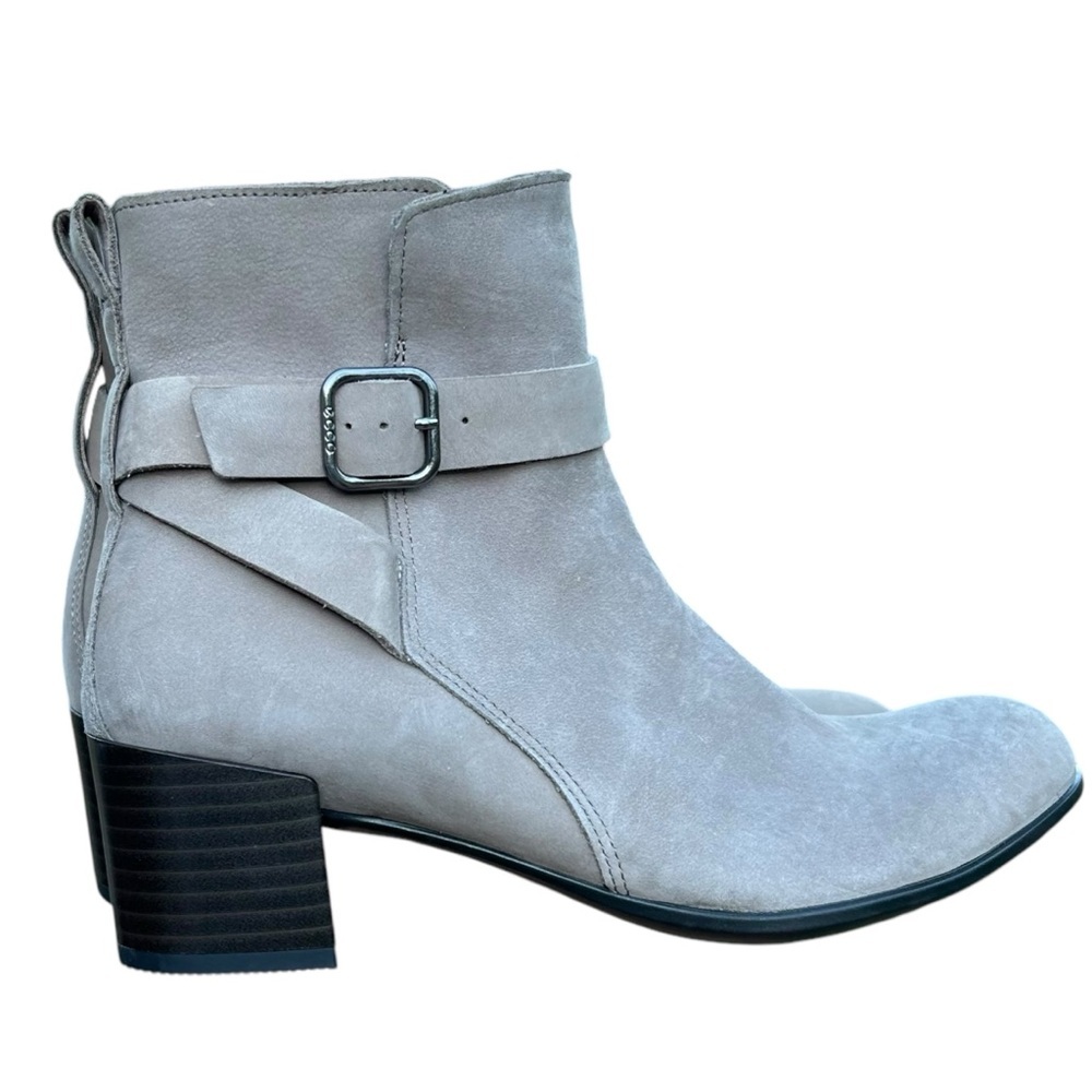 NEW Ecco Dress Classic 35 Ankle Booties Lite Gray
